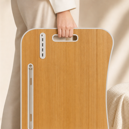 The all-in-one foldable lap desk