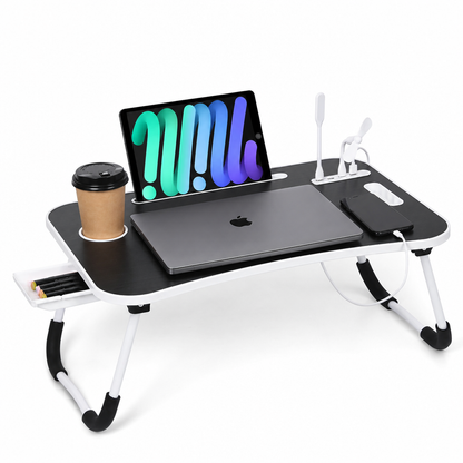 The all-in-one foldable lap desk