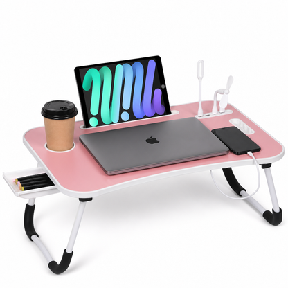 The all-in-one foldable lap desk