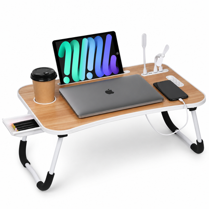 The all-in-one foldable lap desk